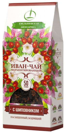 Иван-чай ферментированный с шиповником