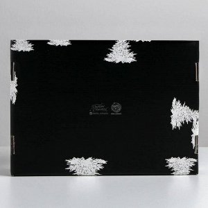 Складная коробка «Новый год», 30,7 - 22 - 9,5 см