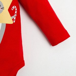 Боди с длинным рукавом Крошка Я "Winter party".