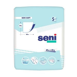 Пеленки гигиенические Seni Soft 60*60 см 5 шт.