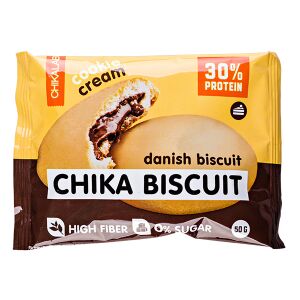 Печенье Chikalab протеиновое CHIKA BISCUIT danish biscuit 50 г 1 уп.х 9 шт.