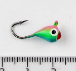 Мормышка Osprey Eyes 1.5гр green/violet/blue UV
