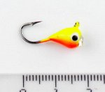 Мормышка Osprey Eyes 1.5гр yellow/green/orange UV