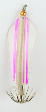 Кальмарница JpFishing Tasman (7см, Clear/Glow/VS)