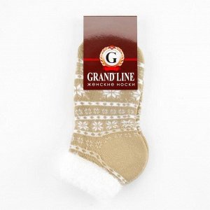 Носки женские шерстяные GRAND LINE, цвет МИКС, размер 25