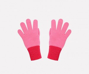 Перчатки для девочки Crockid К 134/ш ярко-розовый, розовый