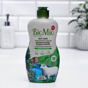 Средство для мытья посуды BioMio Bio-care "Мята", 450 мл