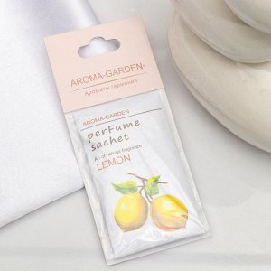 Аромасаше"Aroma Garden. Домашний аромат", Premium  Свежесть лимон, вес 12 г