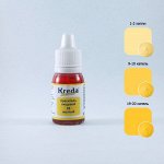 Краситель пищевой кондитерский гелевый Kreda Decor, жёлтый, 10 г