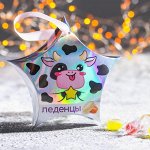 Леденцы в коробке-звезде &quot;Корова&quot;