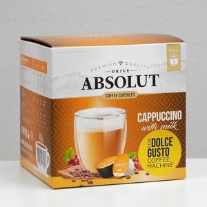 Капсулы для кофемашин Dolce Gusto: Drive Absolut Dg Капучино, 184 г