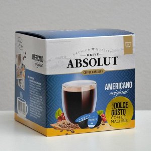 Капсулы для кофемашин Dolce Gusto: Drive Absolut Dg Американо 128г