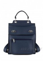 Модель №V120 | кожзам | гладкий | синий | Р775-16 | 23584