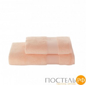 1019G10009103 Soft cotton лицевое полотенце ELEGANCE 50х100 персиковый