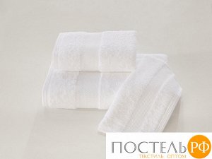 1010G10055101 Soft сotton лицевое полотенце DELUXE 50х100 белый
