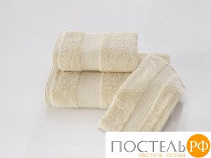 1010G10056708 Полотенце Soft cotton DELUXE светло-бежевый 75X150