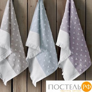 T1211T10089123 Кухонное полотенце Tivolyo Home HEARTS сиреневый 50X70