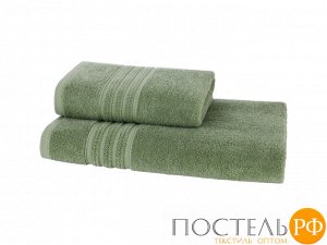 1010G10125110 Полотенце Soft cotton ARIA зелёный 50X90