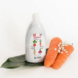 АКЦИЯ! 2 бутылки по цене 1.  Удобрение Фертикс Морковь-Свекла-Редис-Редька ЖКУ для корневых подкормок растений (500мл./16)