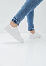 897702/13-01 белый иск.кожа женские полуботинки
