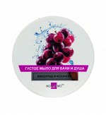 Густое мыло для бани и душа Виноград и Коллаген глубокое очищение кожи моДамо 300 мл.