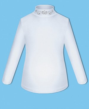 Белая школьная блузка для девочки 74502-ДШ18