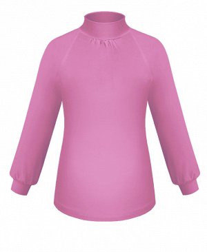 Сиреневая школьная блузка для девочки 75815-ДШ18