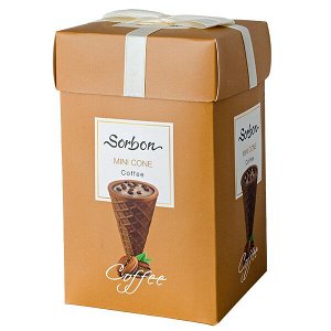 Конфеты SORBON MINI CONE Coffee 200 г 1 уп.х 9 шт.