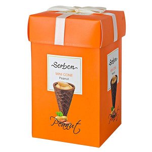 Конфеты SORBON MINI CONE Peanut 200 г 1 уп