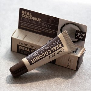 Кокосовый питательный бальзам для губ Farm Stay Real Coconut Essential Lip Balm