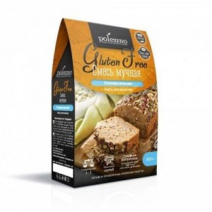 Смесь мучная для выпечки универсальная Gluten Free 300 гр.