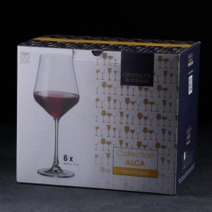 Набор бокалов для вина Alca, 500 мл, 6 шт