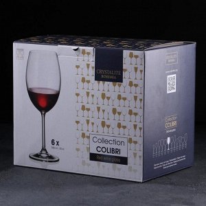 Набор бокалов для вина Colibri, 580 мл, 6 шт