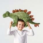 ЙЭТТЕЛИК | Мягкая игрушка, динозавр, Стегозавр | 75 см