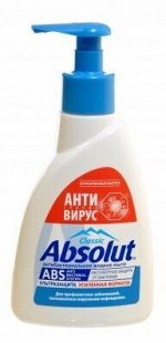 Жидкое мыло Absolut CLASSIC ABS Ультразащита &quot;Антивирус&quot; 250гр