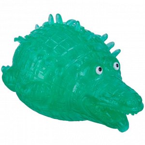 Чудики Bondibon детская игрушка-антистресс «МЯКИШ» крокодил, BLISTER CARD 15,1x6,5х21,4 см
