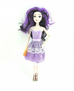 Кукла Fashion Diversity в сиреневом платье