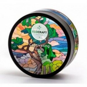 EcoCraft. Натуральная маска для роста и против выпадения волос "Пленительный уд", 150 мл.