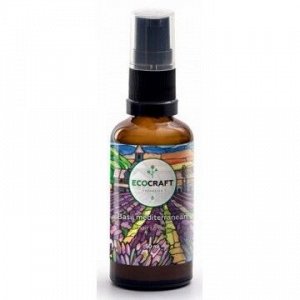 EcoCraft. Серум (сыворотка) для ослабленных и секущихся волос "Базилик средиземноморский", 50 мл.