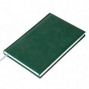 Ежедневник недатированный А5 272 стр. "VALENCIA" (зеленый) кожзам, поролон 8696 BG
