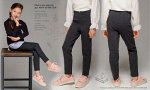 Брюки д/девочек AW19-20-TRK-1024 антрацит