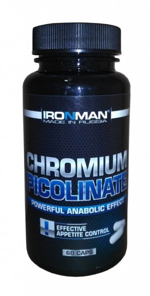 Пиколинат хрома Chromium Picolinate Ironman 60 капс.