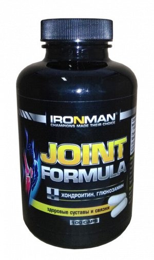 Добавка для суставов и связок Глюкозамин, Хондроитин Joint Formula Ironman100 капс.