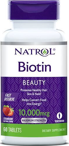 Биотин Biotin 10000 mcg Natrol 60 таб.