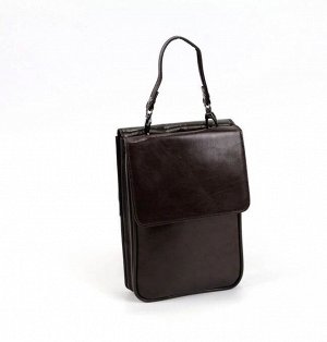 Мужская кожаная сумка-портмоне