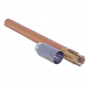 Удлинитель-держатель для карандаша d=7-7.8 мм, метал, медный металлик