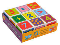 978-5-8112-7105-4 Умные кубики  в поддончике. 9 штук. Раз, два, три, четыре, пять (нов)