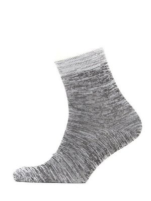 C03 носки мужские, серый меланж (10 шт)
