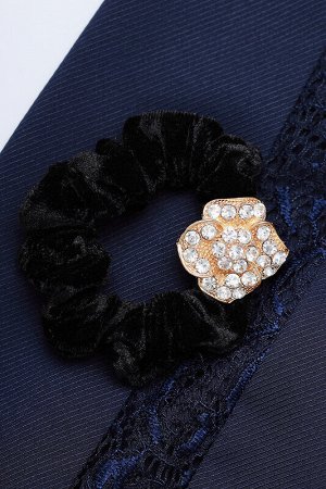 Fashion Jewelry Резинка для волос Черный/золотистый