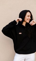 ТОЛСТОВКА BASIC OVERSIZE BLACK